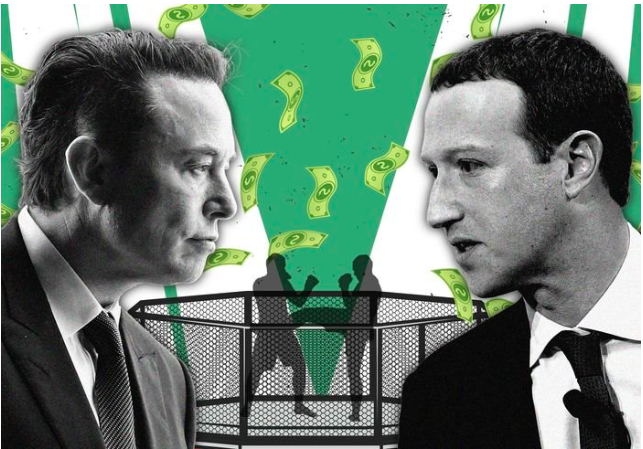 Không phải trò đùa: 'Nhà cái' đang thiết lập trận đấu giữa Mark Zuckerberg và Elon Musk, giá vé xem dự tính 100 USD/người, sẽ thu về hơn 1 tỷ USD