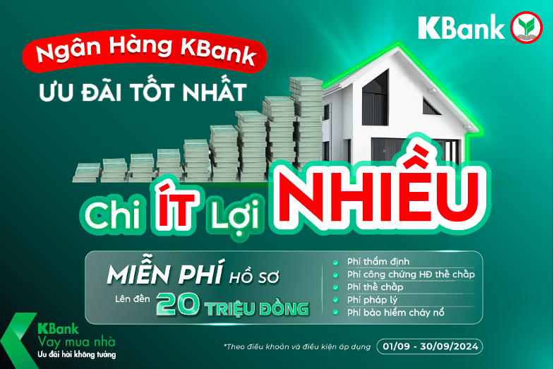 Mua nhà vẫn dư giả tiền "chill"? "Nước đi" khôn ngoan nhờ lựa chọn đúng gói vay!